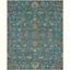 Hand-Tufted Bella Blue/Taupe Wool Area Rug, 8' x 10'