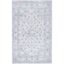 Tucson Geometric Blue 9' x 12' Machine-Washable Synthetic Rug