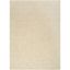 Ivory Geometric Handwoven Wool 5' x 7' Area Rug