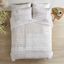 Salar King-Size Natural Cotton Quilt Set with Elegant Trims