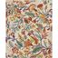 Ivory Multicolor Floral Easy-Care 8' x 10' Synthetic Area Rug