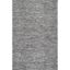 Handmade Gray Cotton 5'x8' Flat Woven Reversible Area Rug