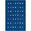 Navy Hand-Tufted Wool Kids' Polka Dot Area Rug, 3' x 5'