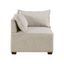 Molly 35" Linen Modular Corner Chair