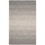 Montauk Black and Ivory Cotton Geometric 5' x 8' Area Rug