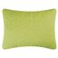 Mara Green Cotton Standard Sham with Quilted Design