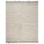 Beige and Multicolor 8' x 10' Handwoven Cowhide Area Rug