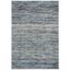 Celestial Spark Blue/Grey Hand-Knotted Synthetic Area Rug