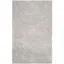 Luxe Silver Shag 5' x 8' Hand-Tufted Rectangular Area Rug