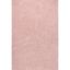 Easy-Care Reversible Pink Shaggy Sheepskin Synthetic Rug 3' x 5'