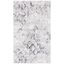 Amelia Gray Abstract Hand-knotted Synthetic Area Rug