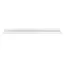 Modern White Floating Wall Shelf for Picture Frames, 42 in