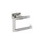 Polished Nickel and Stainless Steel Single Post Toilet Paper Holder