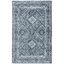 Hand-Tufted Americana Charm Blue Wool 6' x 9' Area Rug