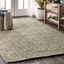 Gray Handwoven Jute Reversible Rectangular Area Rug