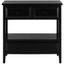 Branson Transitional 3-Drawer Black Sideboard - 32" Wide