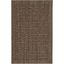 Gray Geometric Handmade Sisal Area Rug, 2' x 3'