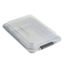 Gray Nonstick Rectangular Cake Pan with Silicone Grips and Lid