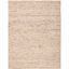 Beige Wool Flat Woven 8' x 10' Area Rug