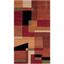 Rodeo Drive Red Wool Hand-Tufted Abstract Area Rug