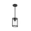 Astwood Matte Black Glass Mini Pendant Light