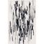 Black and Ivory Hand-Tufted Wool 4' x 6' Area Rug