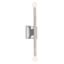 Odensa 17 Inch Polished Nickel 2-Light Wall Sconce