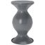 Astrid Small Hammered Gray Metal Stool