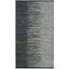 Handmade Light Grey and Charcoal Leather Area Rug