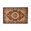 Traditional Oriental Medallion Synthetic Rug - Red, Easy Care 2'x3'