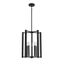 Benson Matte Black 5-Light Adjustable Pendant