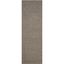 Handmade Gray Jute Area Rug 30" x 10"