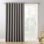 Gray Blackout Extra-Wide Grommet Patio Door Curtain Panel