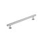 Polished Chrome 8 13/16" Modern Bar Cabinet Pull