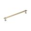 Overton 10-1/16 inch Brushed Nickel and Gold Bar Pull