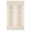 Coastal Ivory Cotton Flat Woven 2'6" X 4' Area Rug