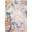 Aria 4' x 6' Multicolor Synthetic Area Rug