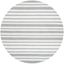 Safavieh Kids 5' Round Gray and White Wool Tufted Rug