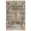 Gray Reversible Synthetic 6' x 9' Rectangular Area Rug