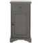 Transitional Grey Pine Freestanding Office Storage Cabinet