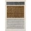 Keeva Beige and Black Striped Synthetic Area Rug