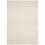 Ivory Hand-Tufted Wool Rectangular Area Rug 3' x 5'