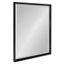 Calter Black Rectangular Framed Wall Mirror