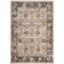 Madison Cream and Navy 4' x 6' Synthetic Area Rug