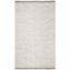 Beige 8' x 10' Reversible Flat-Woven Wool-Cotton Blend Rug