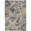 Handmade Blue Rectangular Reversible Synthetic Rug