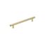 Golden Champagne Modern Bar Cabinet Pull with Mounting Hardware