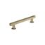 Everett 5-1/16 inch Golden Champagne Cabinet Pull with Mounting Hardware