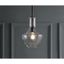 Watts 10.5" Clear Glass and Bronze LED Pendant Light