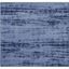 Essentials Denim Blue Abstract Indoor/Outdoor Square Rug